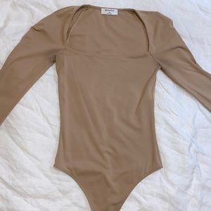 Aritzia Contour Squareneck thong bodysuit